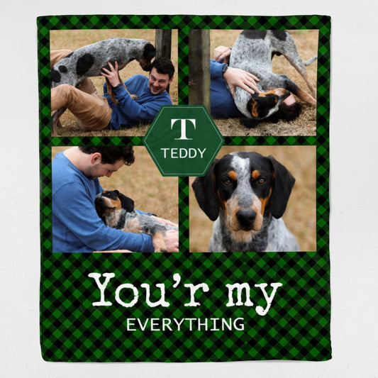 You Are My Everything Custom Pet Photo Blanket