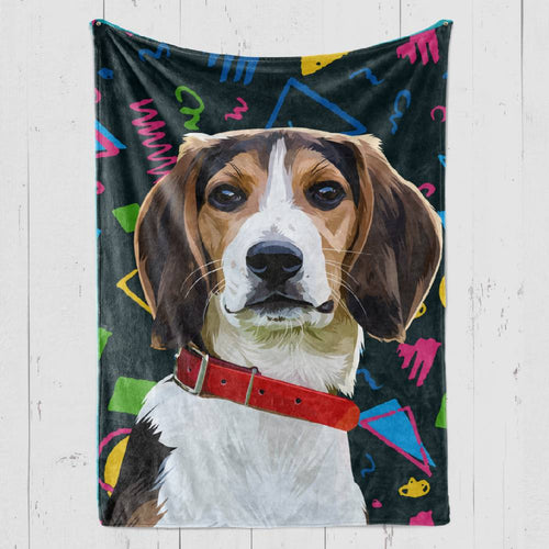 Woofmetric Doodle Custom Pet Blanket