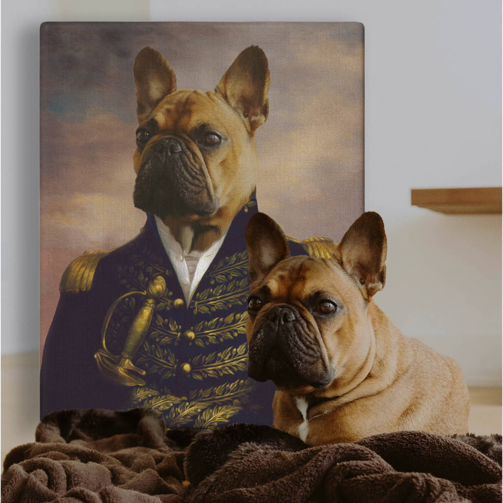 The Admiral - Custom Pet Portrait Online